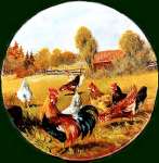 _ Round Roosters Metal Farmhouse Burner Covers _ Round Roosters Metal Farmhouse Burner Covers