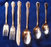 Elegance One Dozen Teaspoons Capco Restaurant Flatware