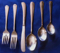 King Edward One Dozen Teaspoons Capco Restaurant Flatware