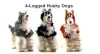 4-leg-husky-dog 1 Doz Marionettes 4-leg-husky-dog 1 Doz Marionettes