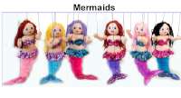 Mermaid 1 Doz Marionettes Mermaid 1 Doz Marionettes