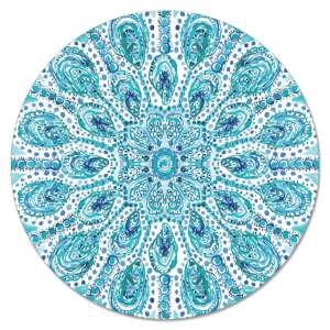 Beach LazySusan Turntable Serving Platter Ocean Fantasy Beach LazySusan Turntable Serving Platter Ocean Fantasy
