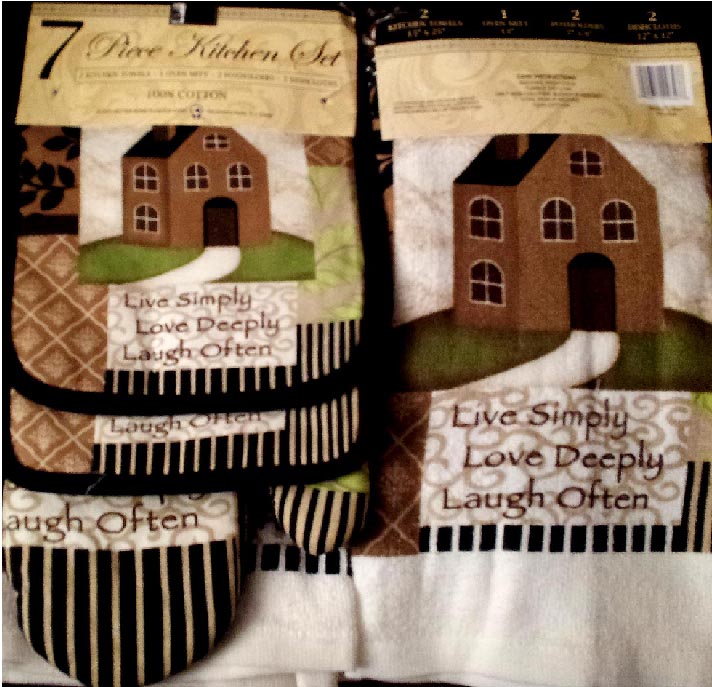 ! Cotton Kitchen Towels-Potholders-Mitt Amish Farmhouse ! Cotton Kitchen Towels-Potholders-Mitt Amish Farmhouse
